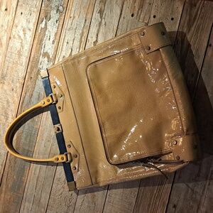 Vintage Lanvin Patent Leather Tote